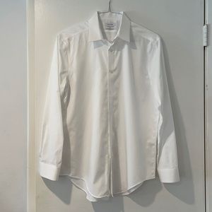 Calvin Klein White Button Down